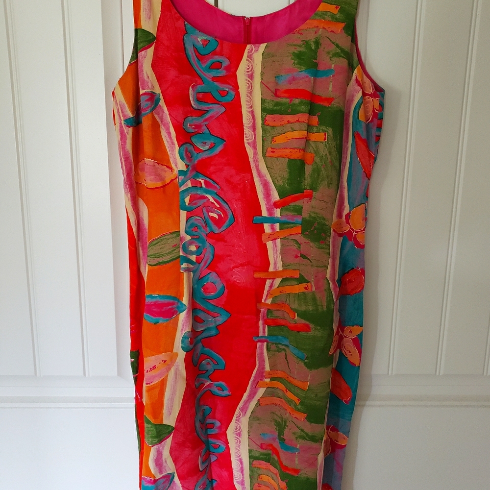 Dress with rich beautiful colors